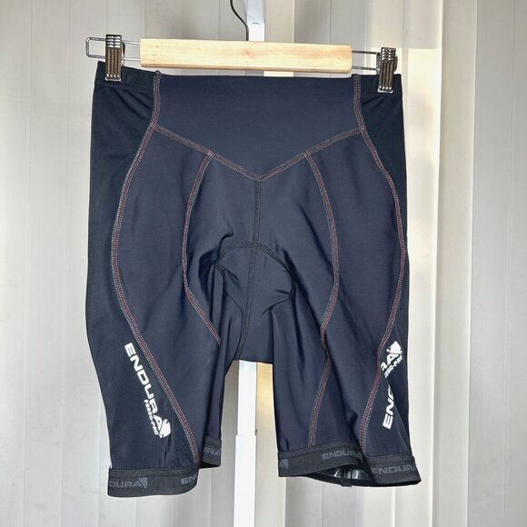 Endura Womens Bike Shorts Padded Black Color 9" Inseam - Picture 1 of 5